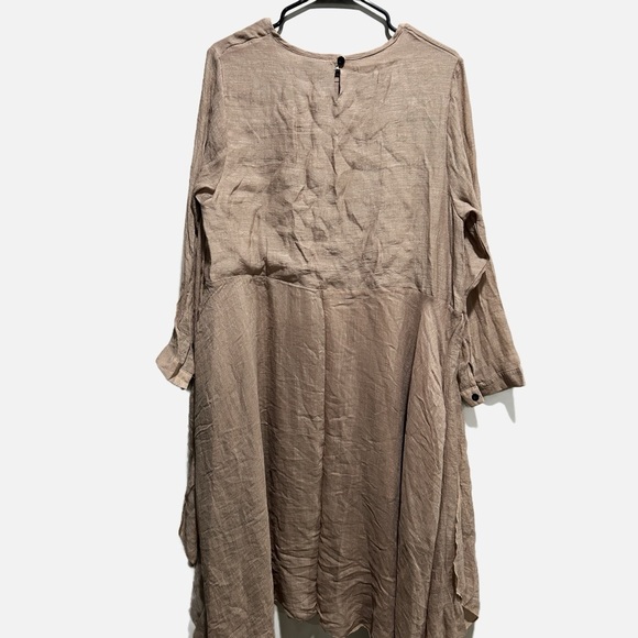 NWT Sacred Threads Asymetric Layered Midi Dress - Picture 3 of 8